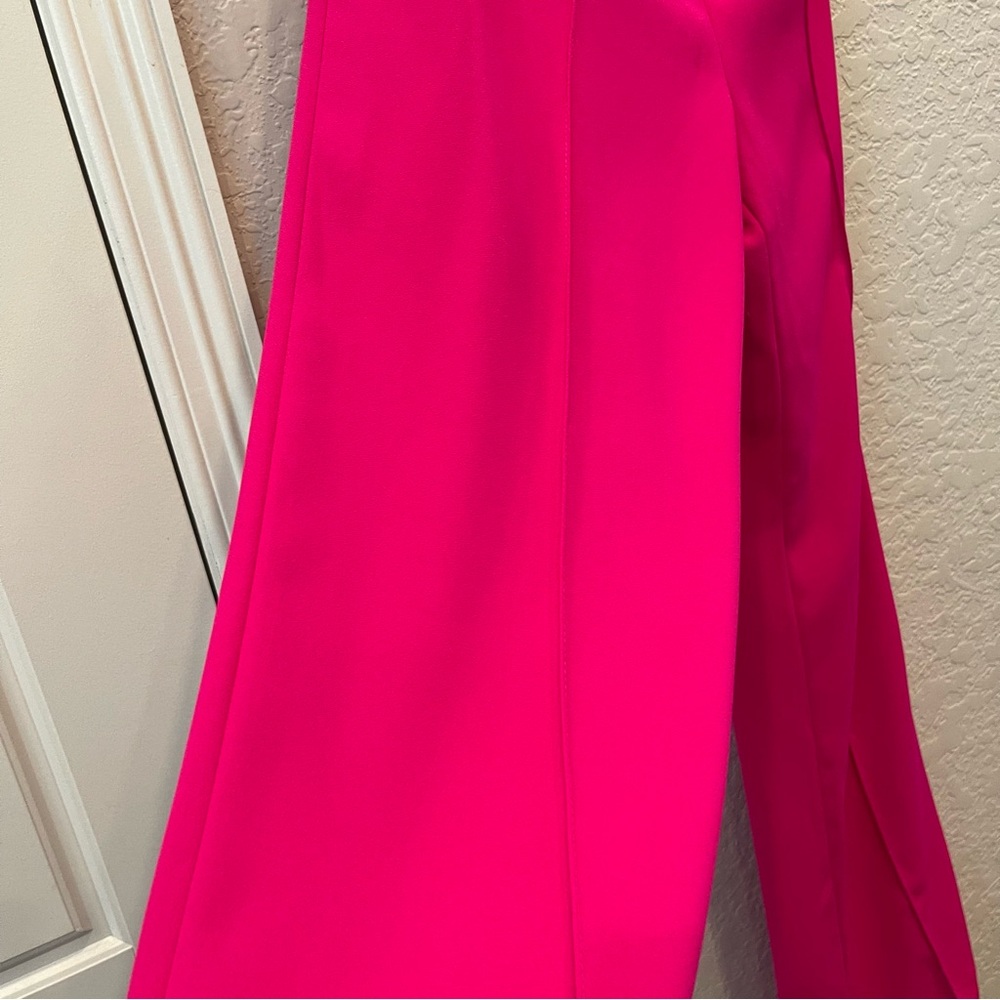 Zara Woman’s Wide Leg- High Waisted Pants/ Trousers Size: Medium, Preloved - Picture 6 of 12